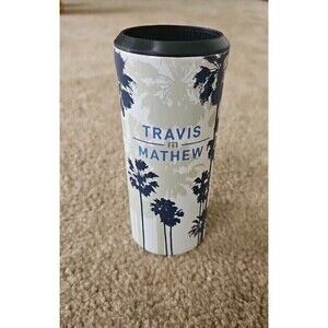 Travis Mathew Corkcicle Slim Can Cooler Palm Tree